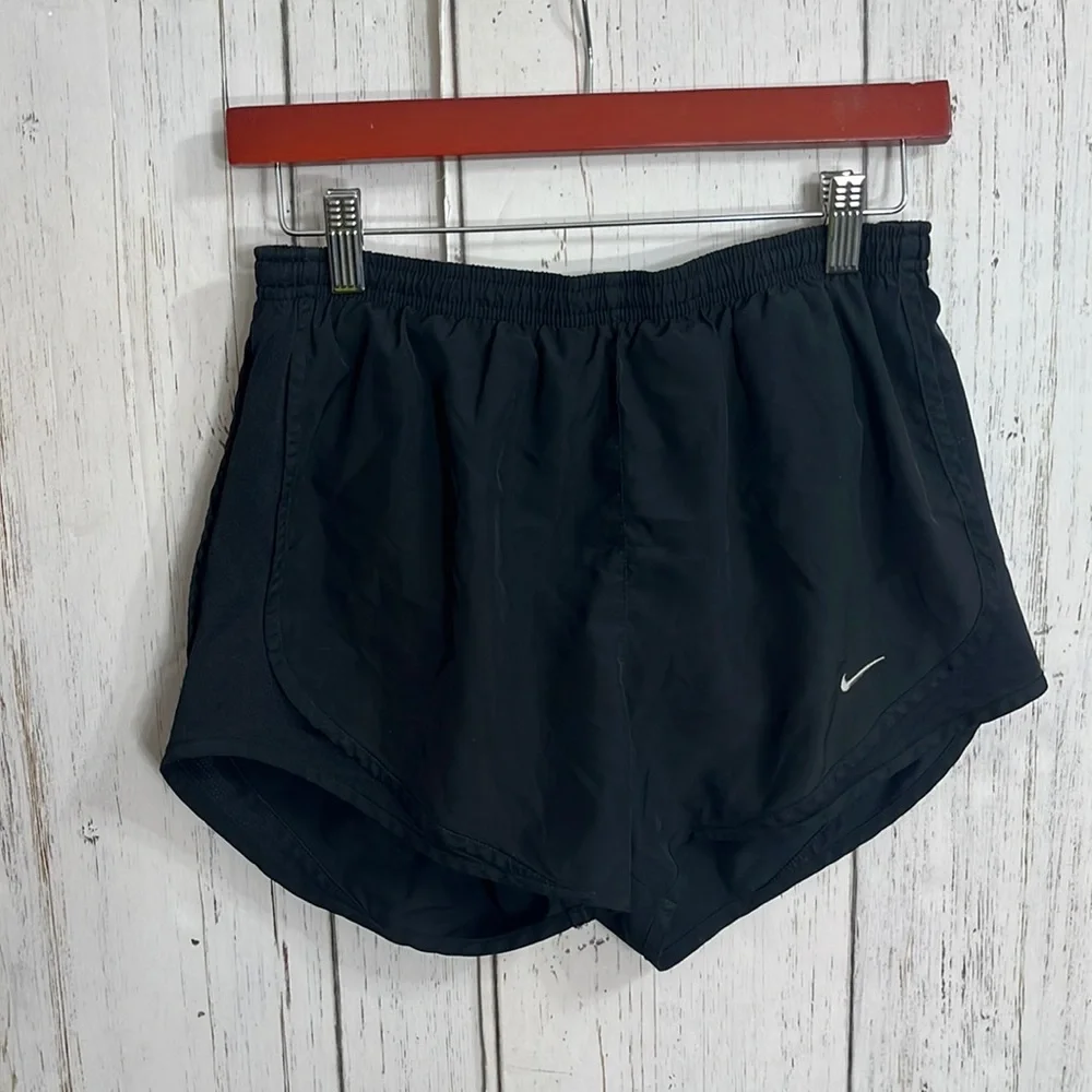 Nike Dri Fit 2 Piece Bundle Running Shorts Black Neon Yellow Size Small